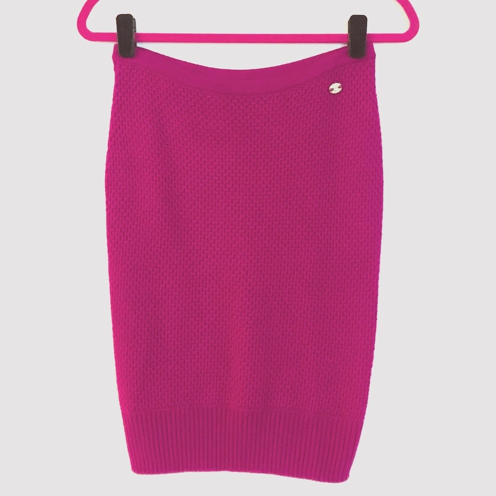 Chanel Cashmere Knit Skirt